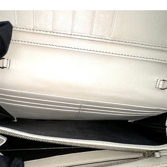 Gucci White Leather Wallet - Picture 3 of 14